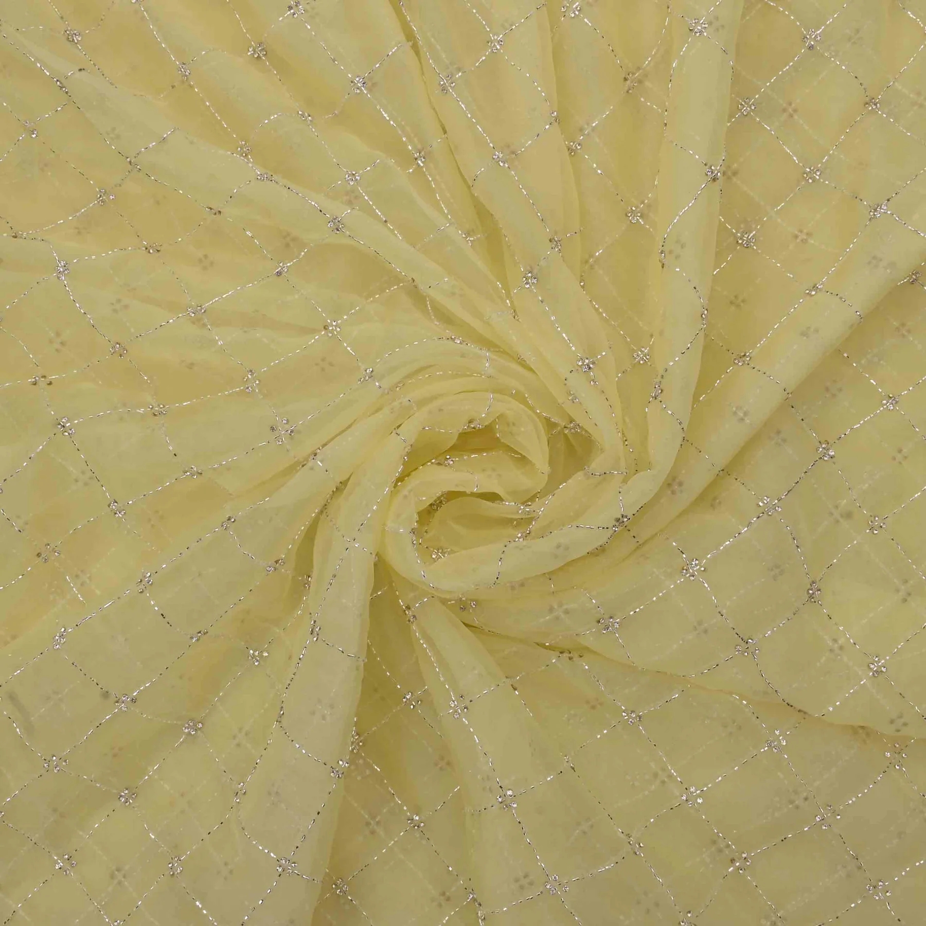 Bulk Organza Fabric Supplier India